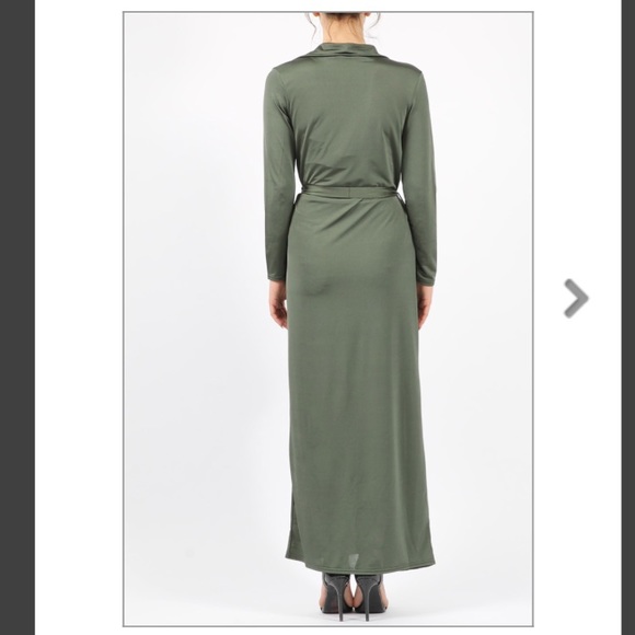 SALE!! Slinky Maxi Duster Jacket - Picture 4 of 6